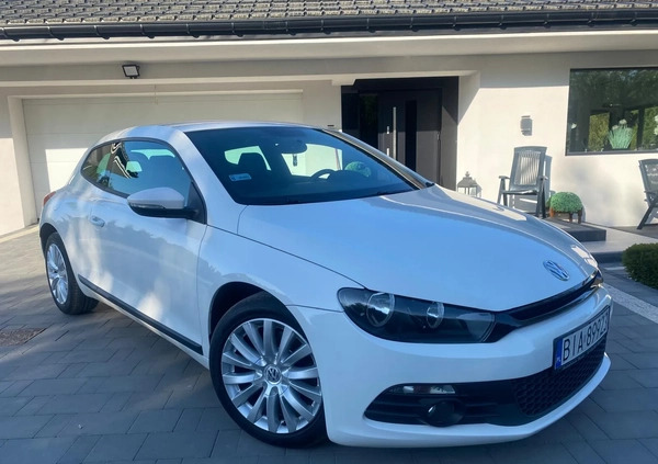 Volkswagen Scirocco cena 21990 przebieg: 250000, rok produkcji 2009 z Kęty małe 191